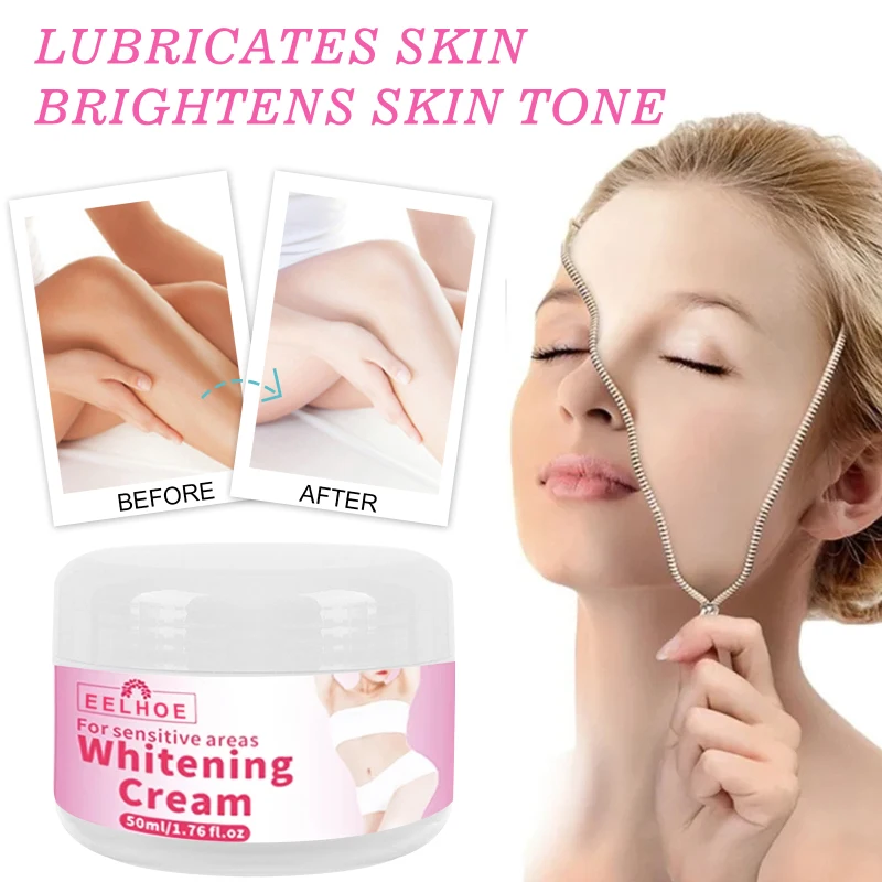 

Whitening Cream Bleaching Face Body Lightening Cream Underarm Armpit Whitening Cream Legs Knees Private Parts Body White TSLM1