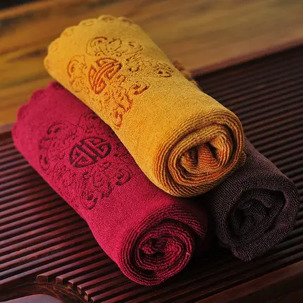 Керамическое полотенце для чая wufu, впитывающее отходы, утолщенный Хлопок, стол для кунг-фу