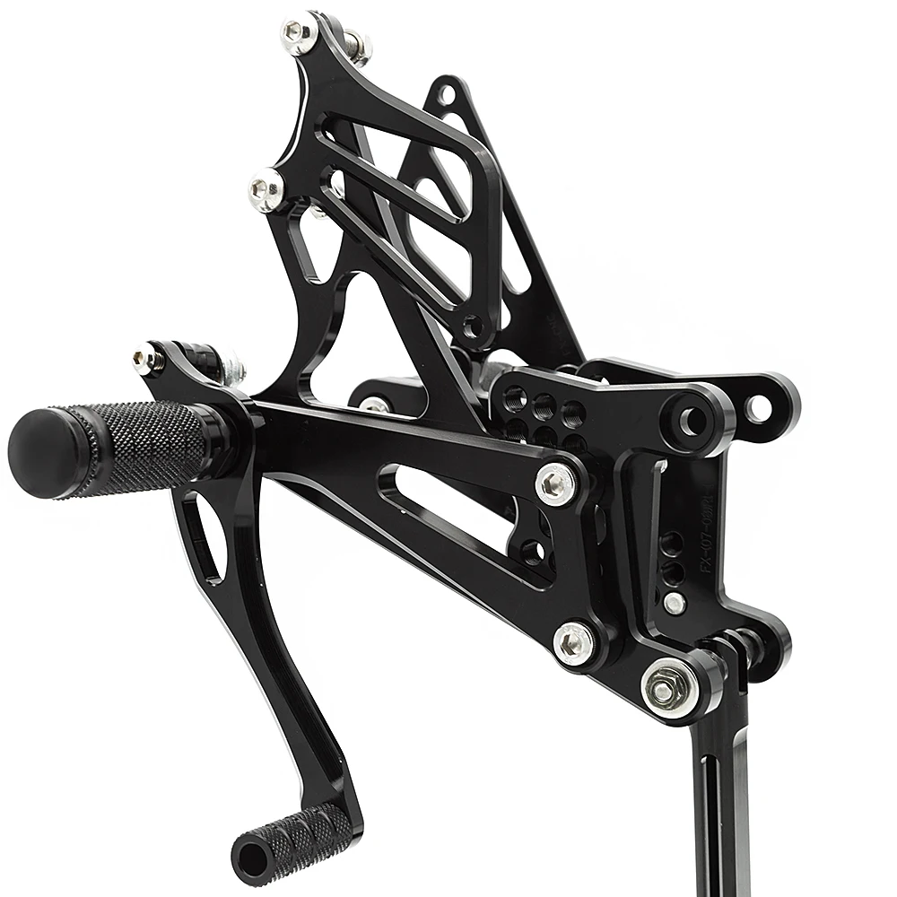 Алюминиевые Регулируемые подножки для мотоцикла с ЧПУ рычаг переключения