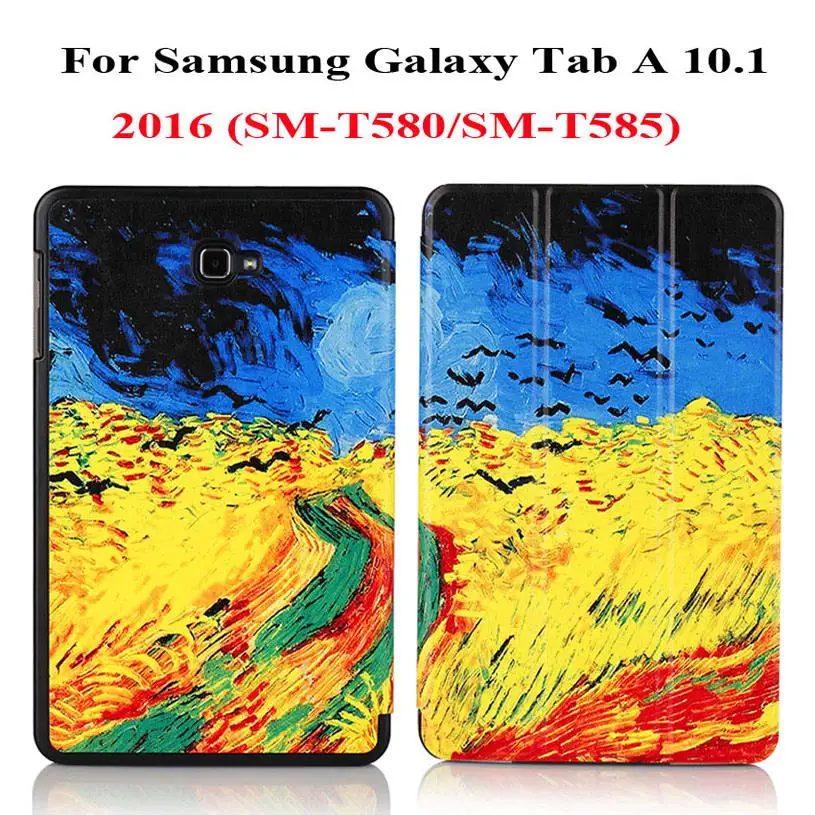 2016 MTSW Ультратонкий чехол для samsung Tab A 10,1 T580 T585 T510 T515 чехол для планшета для samsung Galaxy Tab A 10,1 чехол - Цвет: 2016 MTSW