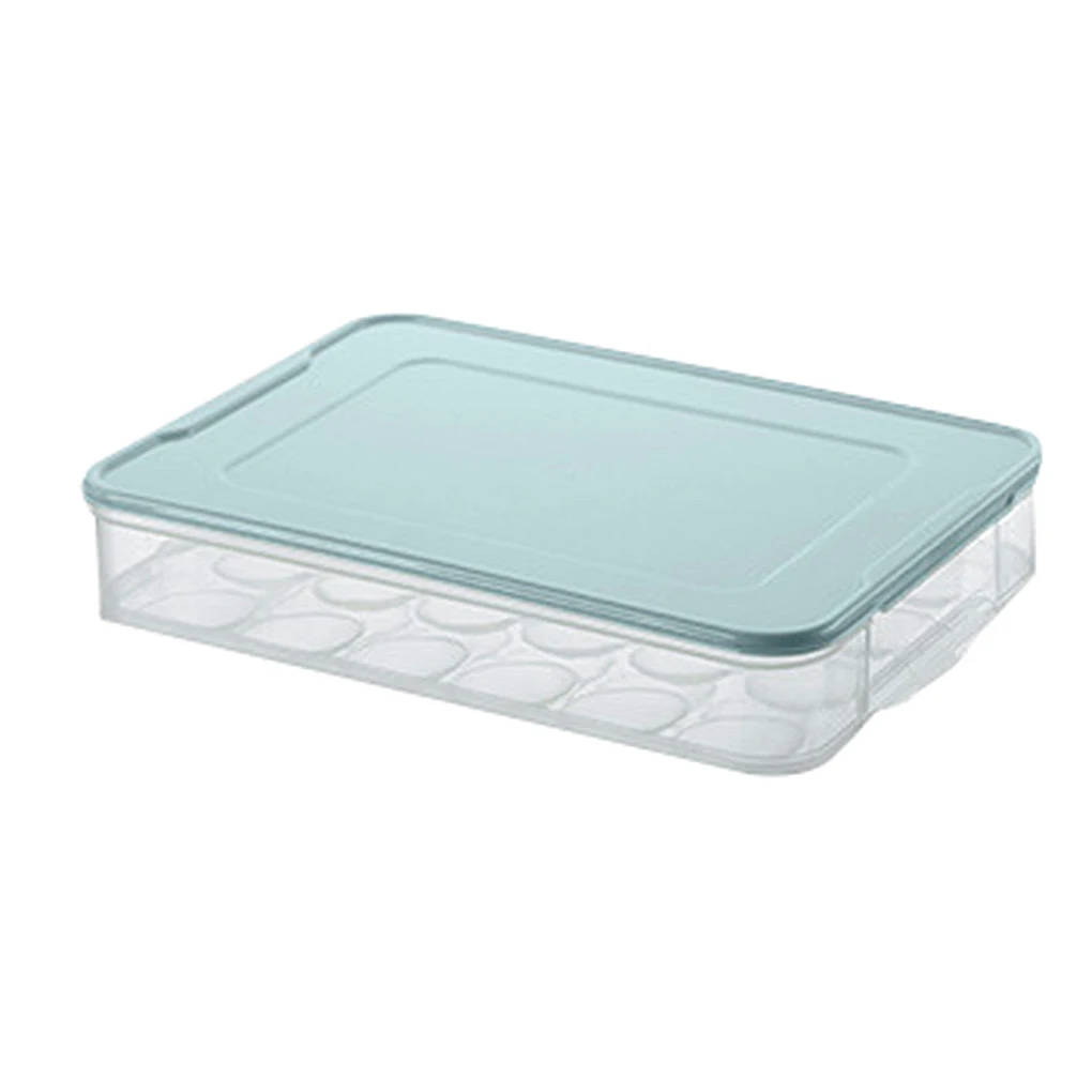 Egg box transparent Кухонный Контейнер для пищевых продуктов пластиковые яйца коробка для хранения прозрачный холодильник контейнер держатель - Цвет: Egg box transparent