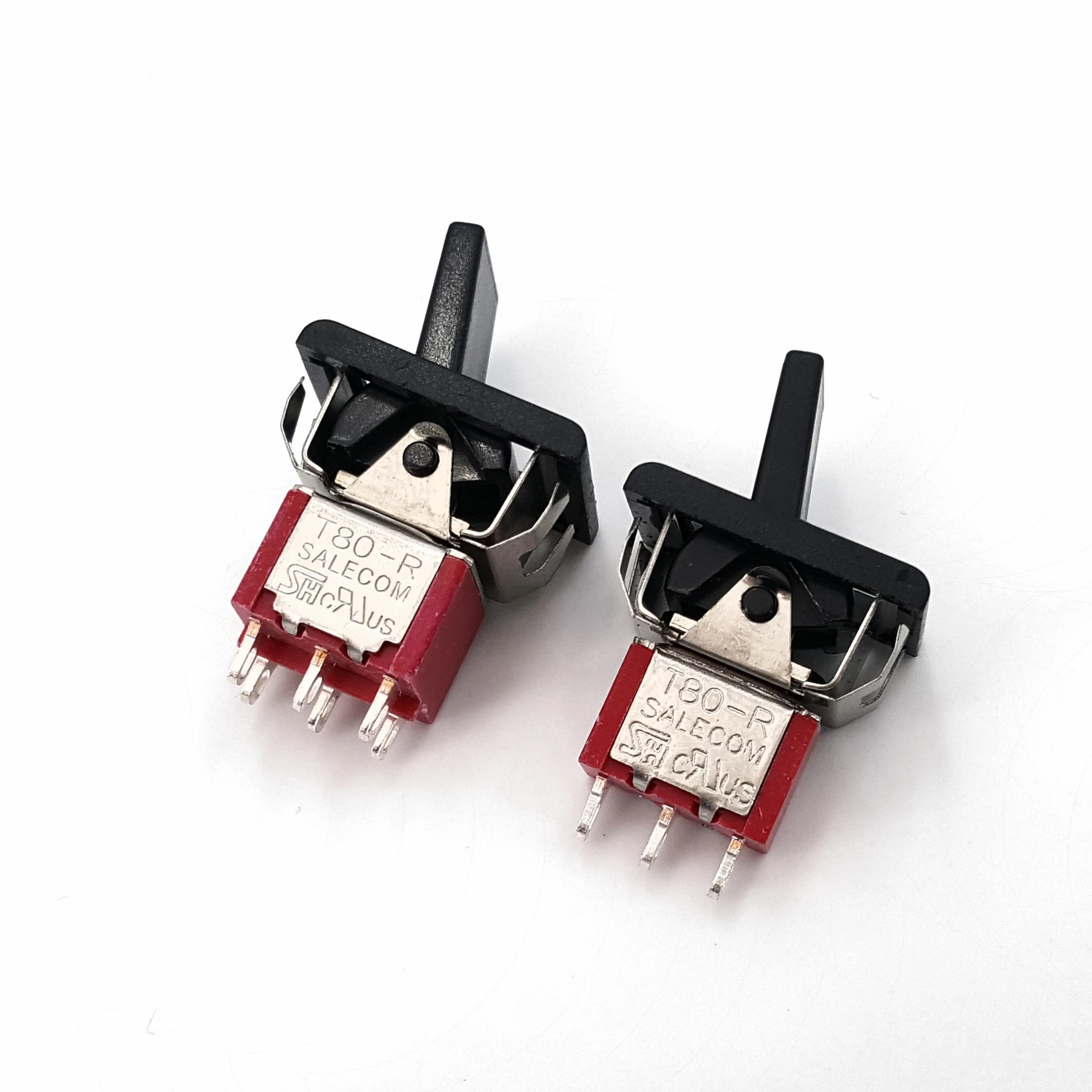 SH T80-R серия мини-Лопатка переключатель квадратный защелкивающийся панельный