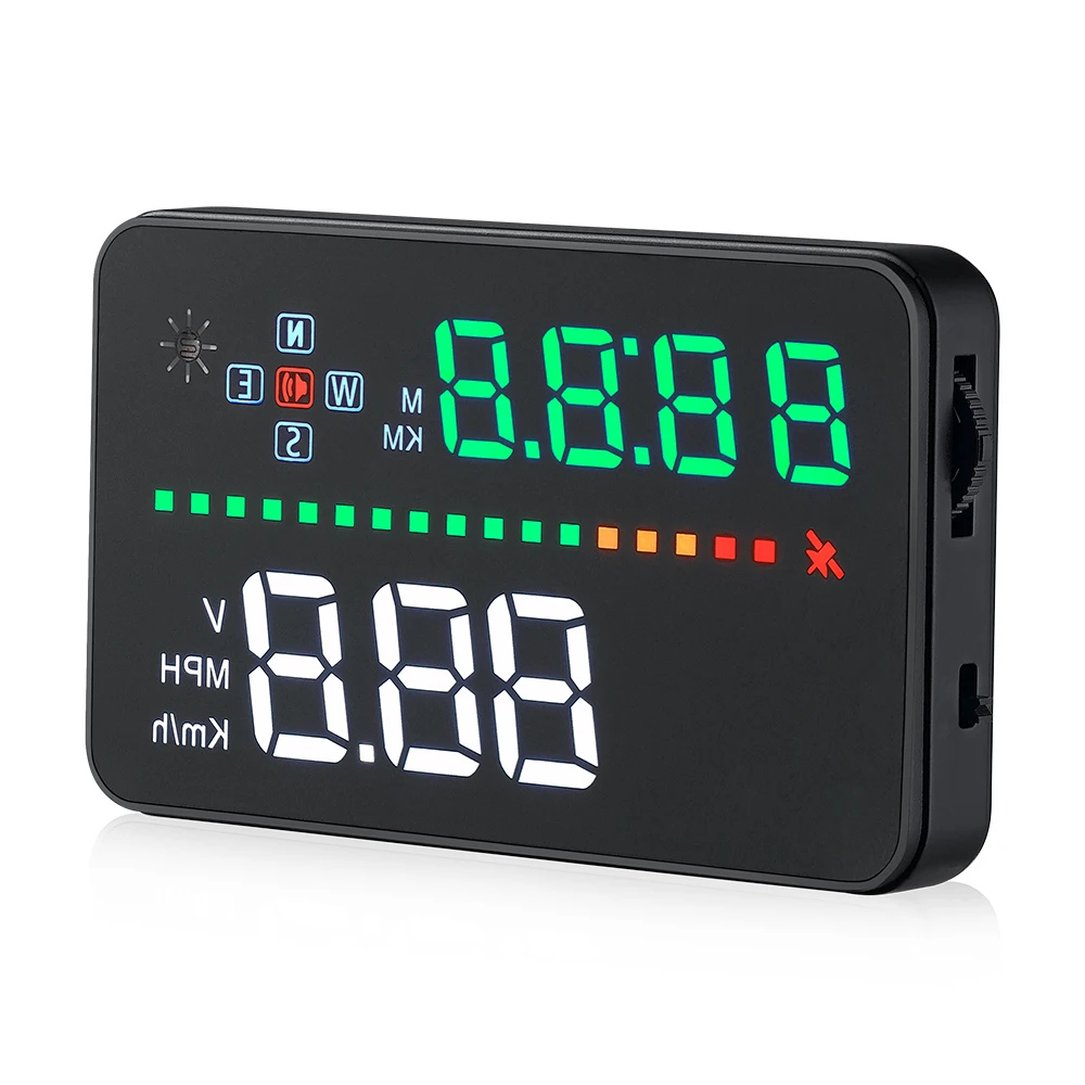 Проектор HUD A3 на лобовом стекле с GPS индикацией скорости/направления обнаружением
