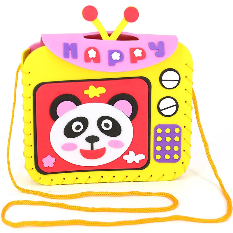 Сумка мессенджер 3D сделай сам Детская сумка из ЭВА для ручной работы обучения и