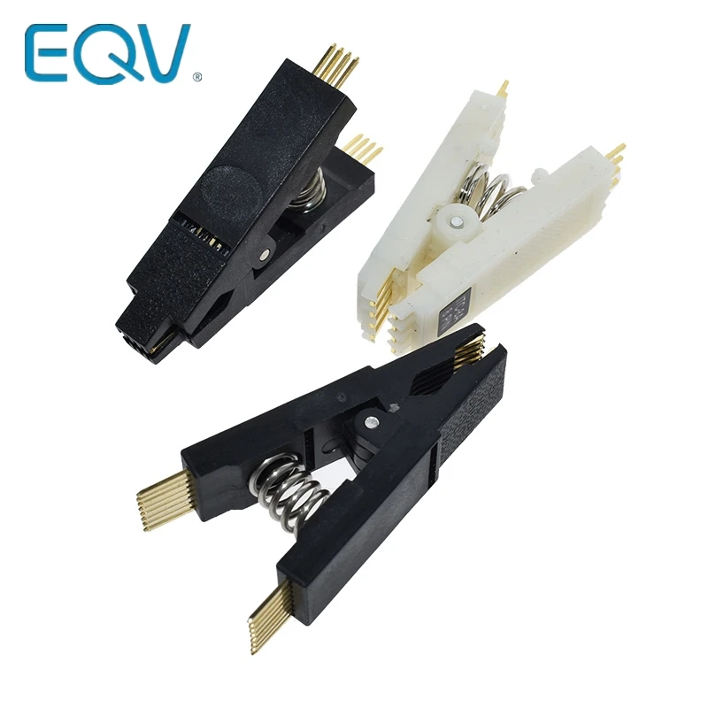 EQV программист тест ing Clip SOP8 SOP8 SOP 16 SOP SOIC 8 16 SOIC8 SOIC16 DIP8 DIP 8 Pin IC тестовый зажим
