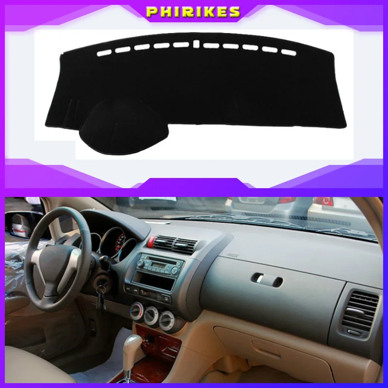 

For Honda city 2004 2005 2006 2007 Right and Left Hand Drive Car Dashboard Covers Mat Shade Cushion Pad Carpets Accessories