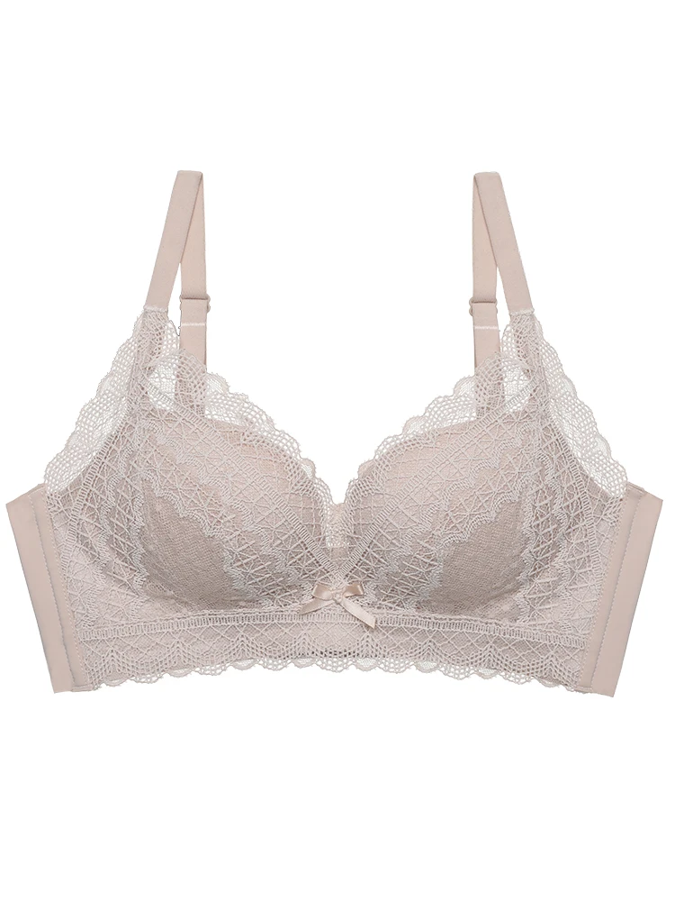 

GUMPRUN Sexy Lace Push Up Bra Underwear Comfort Breathable Wireless Bralette Top Fashion Seamless Bras For Women Sexy Lingerie