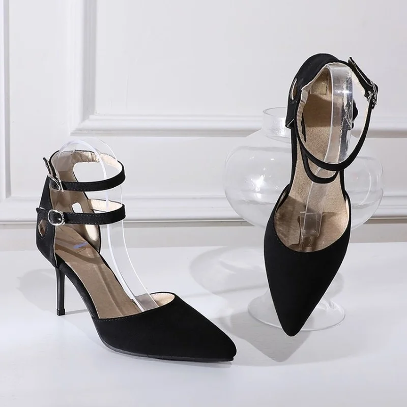 

Pointed Stiletto of High-heeled Shoe of Female Type of Spring and Autumn of Euramerican New Style Follows Daily Single Shoe-8765