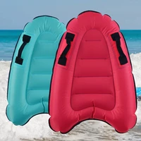 pool beach inflatable surfboard buoy kickboard adult and children safe sea inflatable surfing board water toys pool floating mat