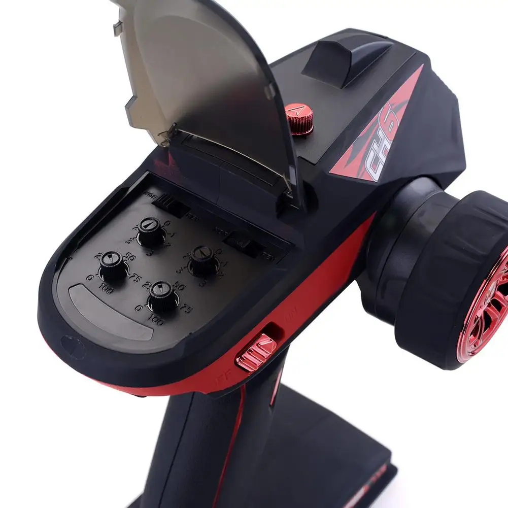 

Surpass Hobby 1/10 1/8 Remote Control Ch4 2.4g 6ch Transmitter With Ch6 Receiver For Crawler Axial Scx10 D90 Rc Car Boat Toy