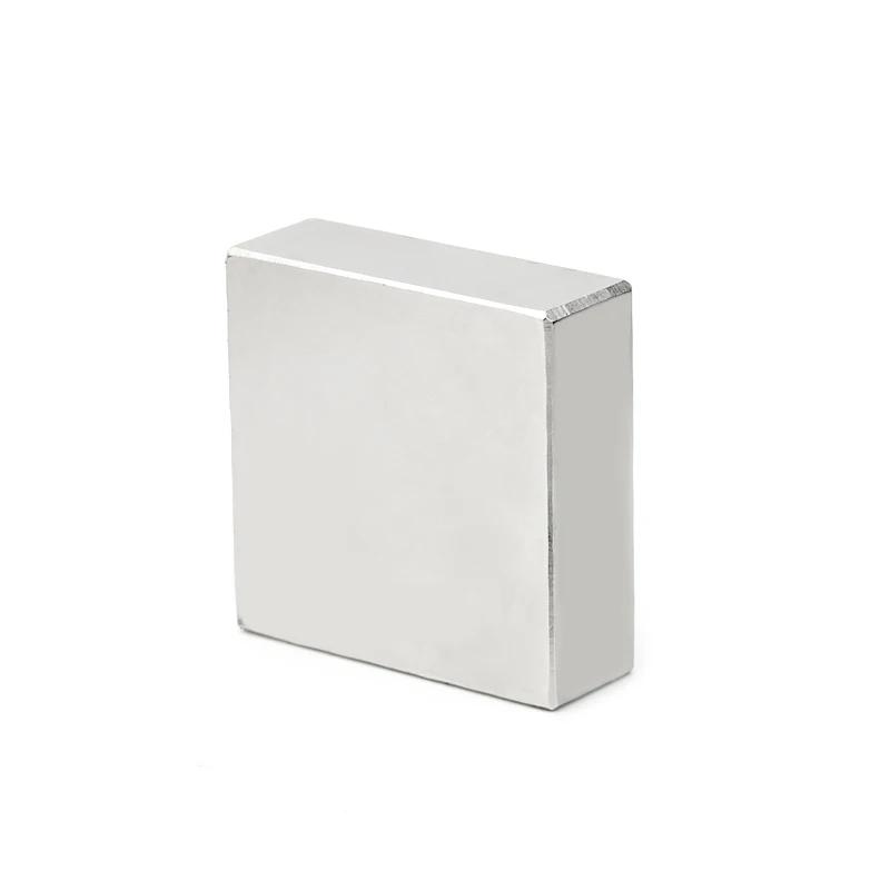 Сверхмощный редкоземельный блок неодимовый магнит NdFeB N35 F50 * 50*20 мм 5 шт. x 50x20