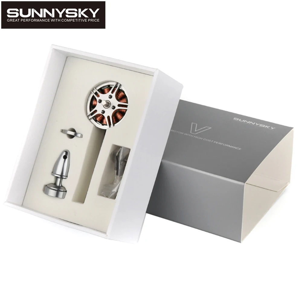 Дисковый двигатель 1 шт. Sunnysky V2806 400kv/650KV 4-6S для радиоуправляемого летательного