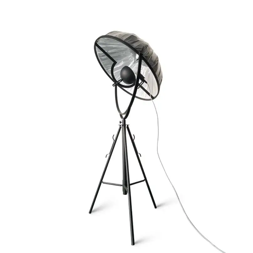 Современная тканевая светодиодная Напольная Лампа регулируемая спутниковая