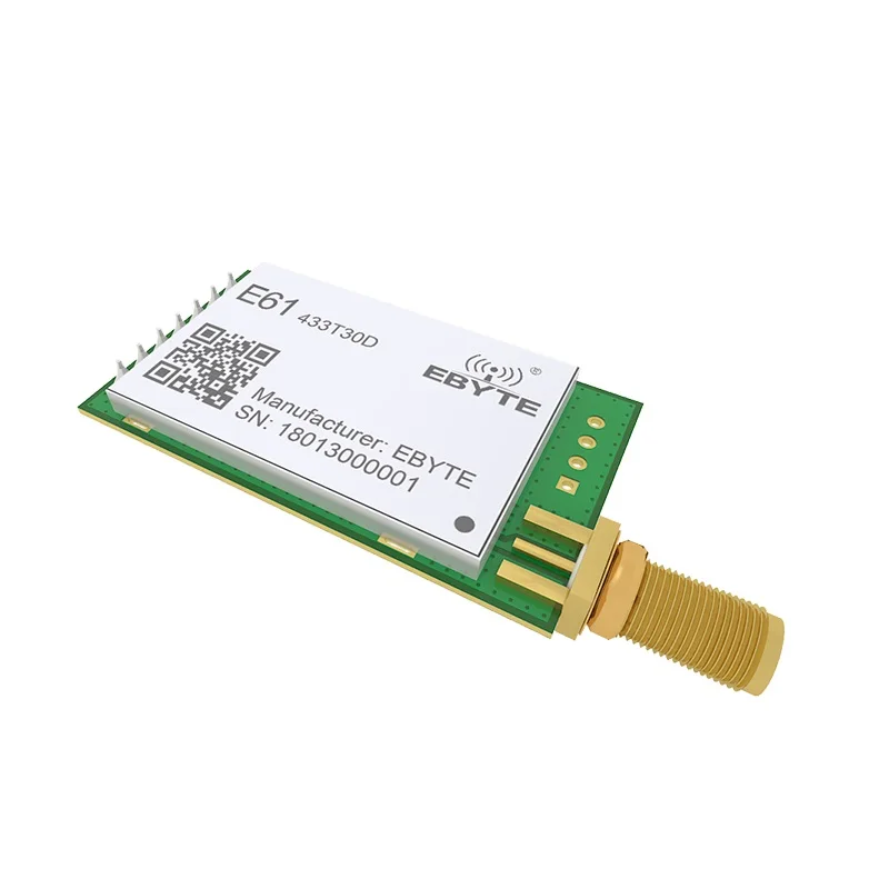 E61-433T30D 433мгц TCXO 1W SMA IoT uhf Беспроводной передатчик и приемник 30dBm UART Модуль rf на.