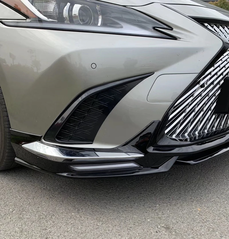 Комплект кузова автомобиля переднего и заднего бампера для губ Lexus ES 350 300h спойлер, диффузор сплиттерная губа боковые юбки