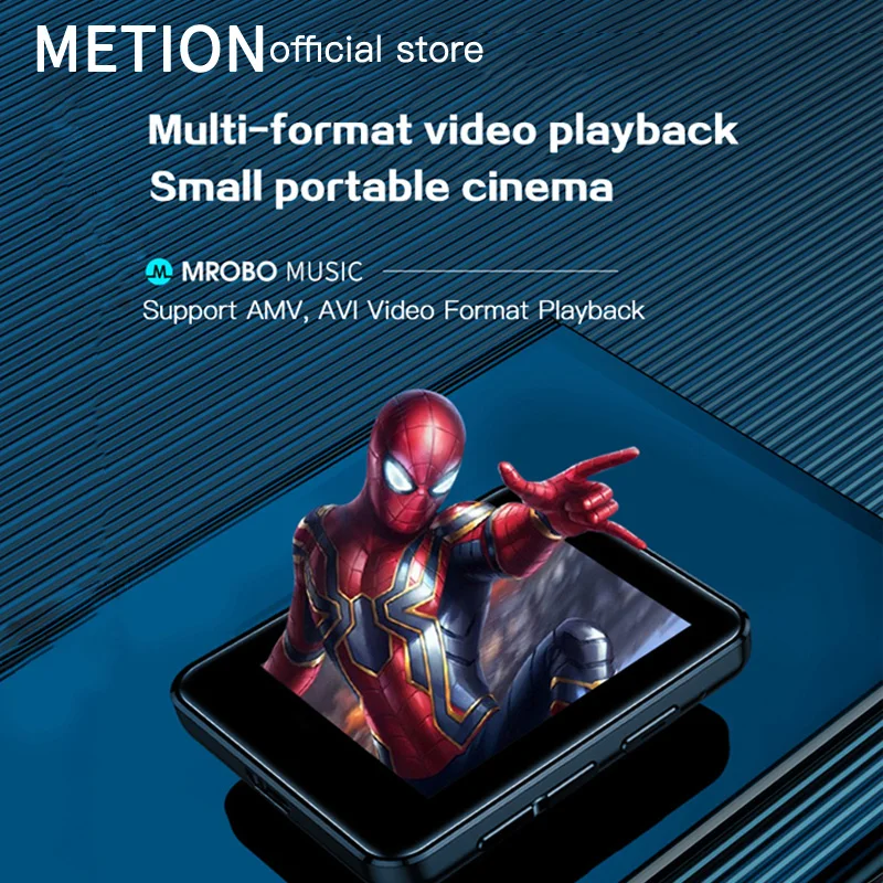 Новинка MP3-плеер Bluetooth полноэкранный плеер 16 Гб без потерь HIFI музыкальный