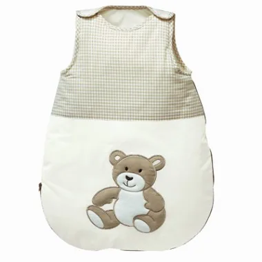 

Export French Baby Sleeping Bag Cotton Embroidery Baby Bear Kick-proof Baby Sleeping Bag stroller cover