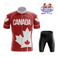 childrens bicycle cycling jersey suit boys and girls summer cycling shorts phosphor pink mountain bike sports suit 2021