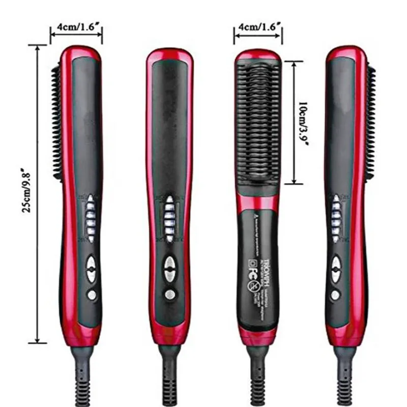 Электрическая щетка для выпрямления волос керамическая расческа быстрого