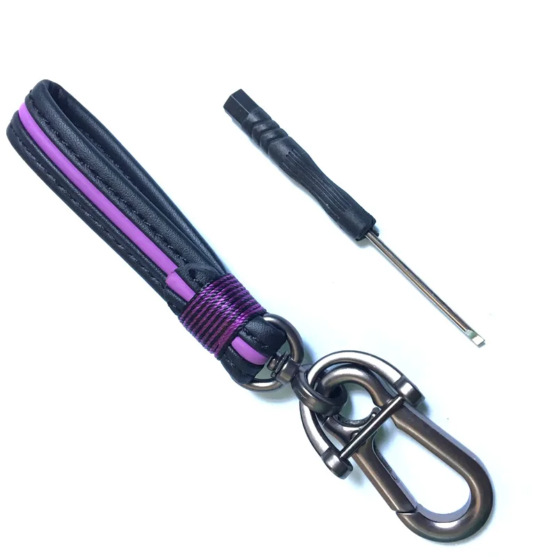 Высококачественный кожаный брелок ручной работы для ключа из натуральной кожи