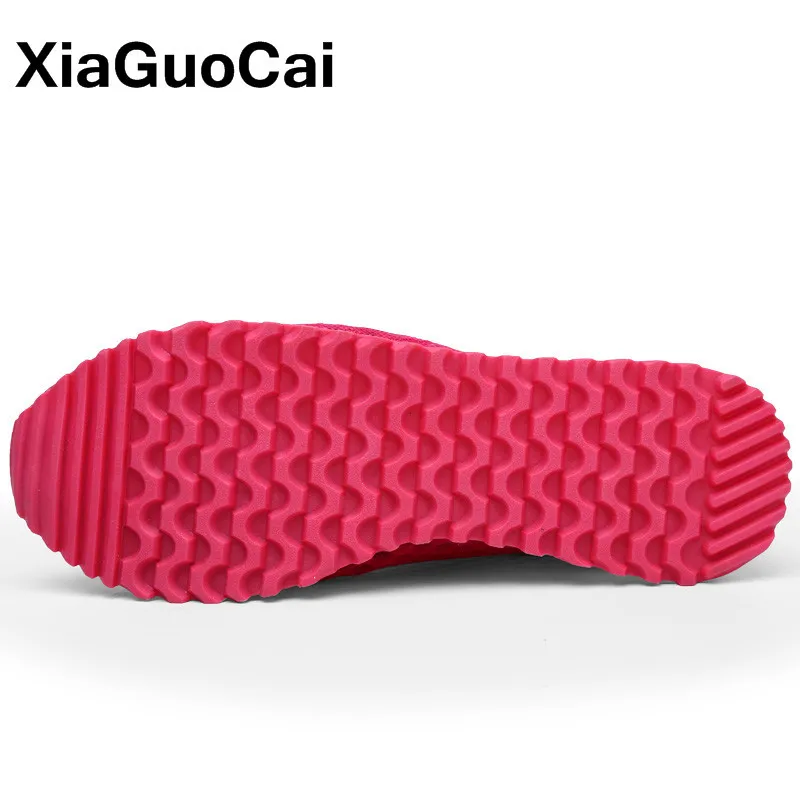 Summer Women Casual Shoes Mesh Female Flats Breathable Lace Up Leisure Cushioning Woman's Sneakers Outdoor 2020 Walking Footwear