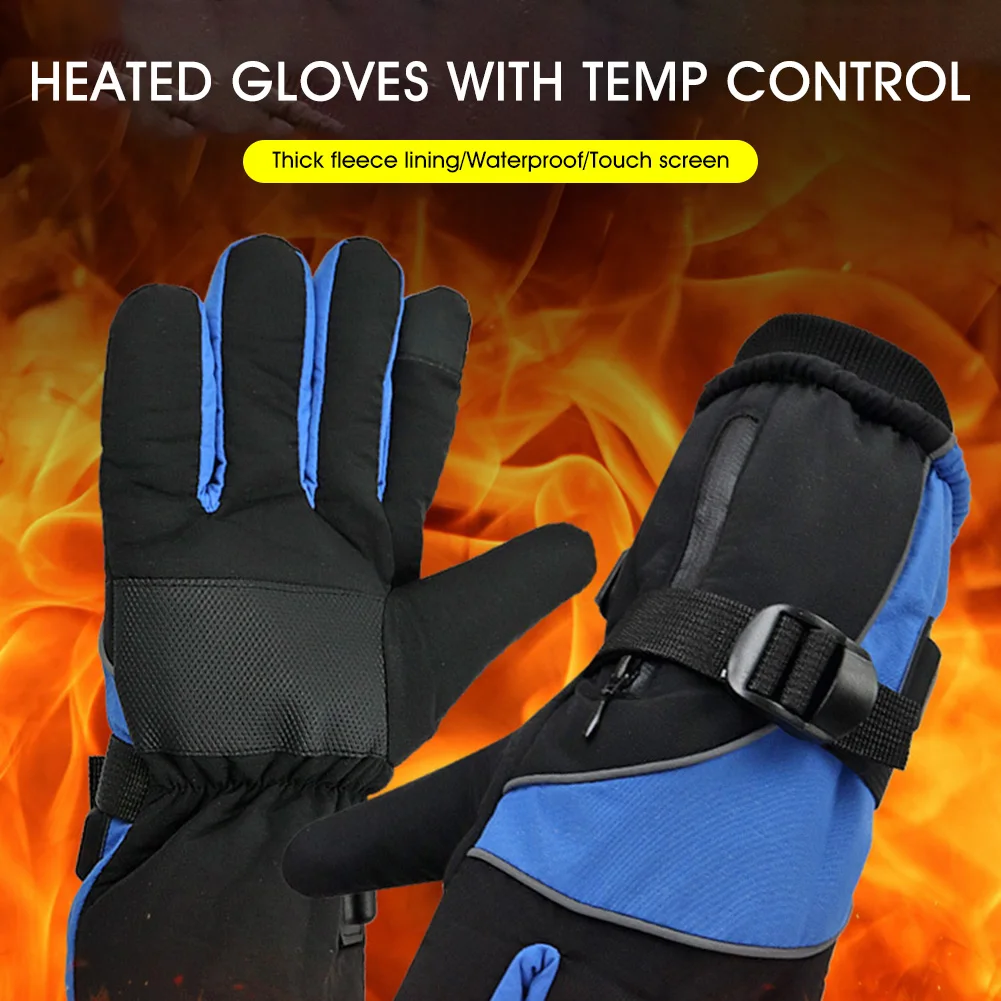 

Hot Electric Heating Gloves Winter Motorcycle Riding Warm Gloves USB High Heat Constant Temperature Thermal Heating Gloves