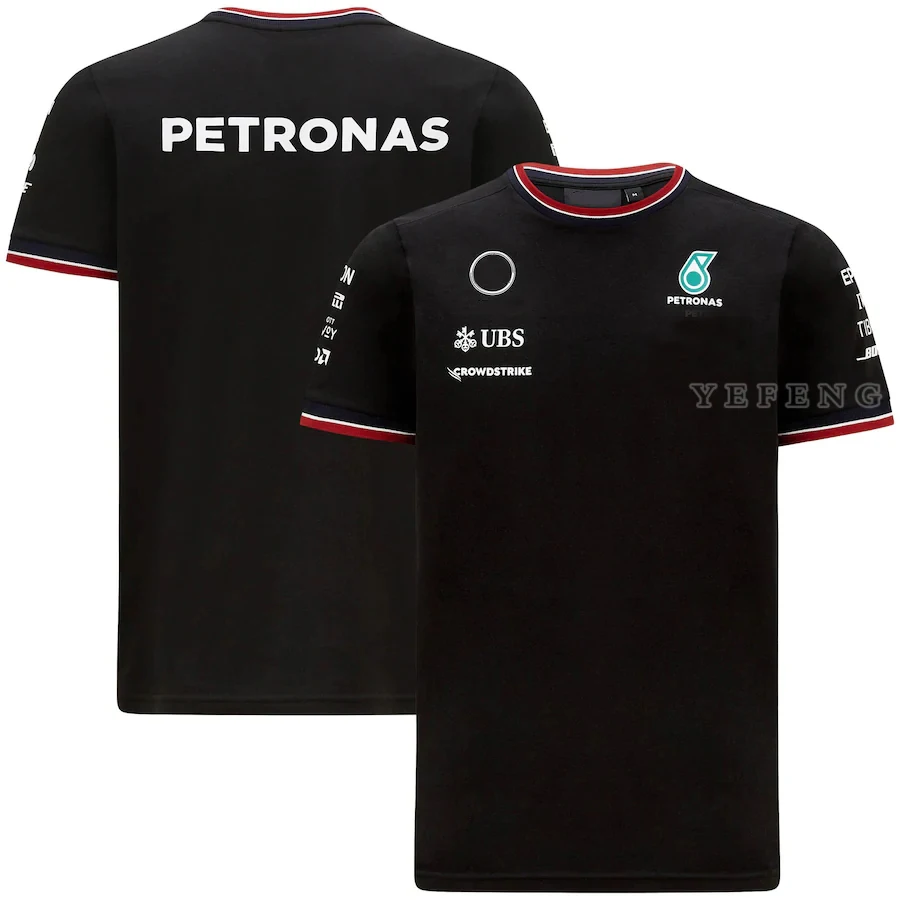 

2021 New Team Version F1 Formula One Racing Suit Short-Sleeved T-shirt printed Car Overalls Customization