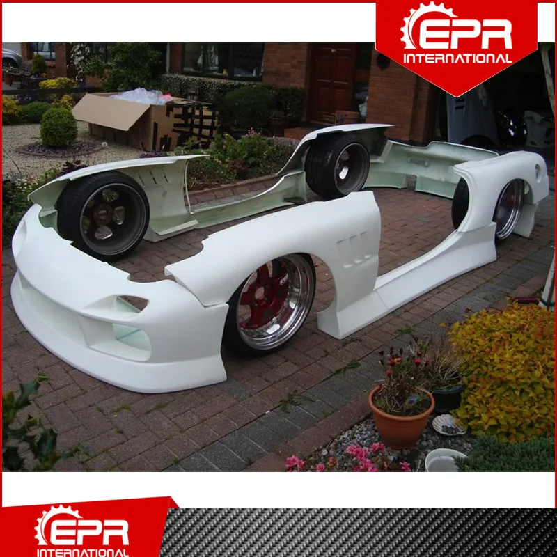 

For RX7 FD 1993-1997 BN Blister Glass Fiber Full Body Kit Trim Part RX7 FRP Wide Body Suit FD Accessories