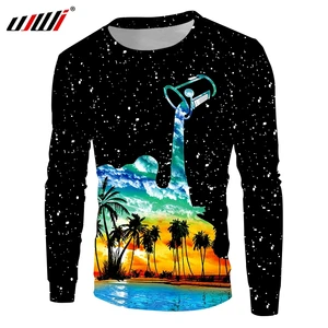 Женскаямужская Толстовка UJWI, Повседневная креативная толстовка с 3D-принтом в виде чашки молока, пуловер с круглым вырезом для тренировок, Прямая поставка