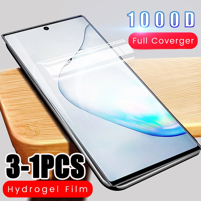 Мягкая Гидрогелевая Защитная пленка для samsung galaxy note 20 ultra 10 plus 9 8 sumsung note20 note10 не