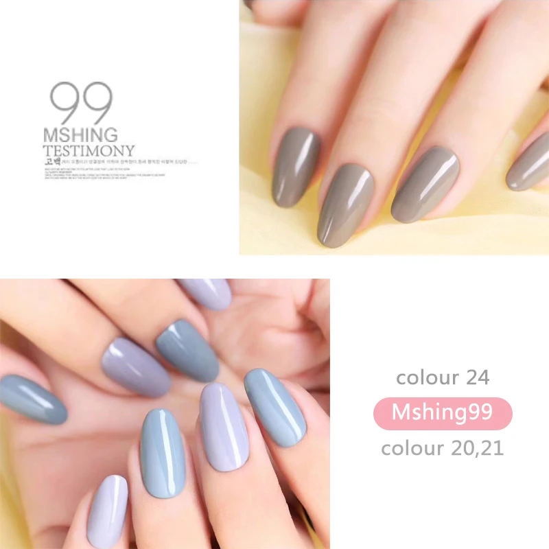 MSHING99 Гель-лак набор 72 Цвет маникюра! полупостоянная Vernis лаки для ногтей УФ-светодиодный гель Лаки био-Гели Soak Off ногтей художественный Гель-лак для ногтей