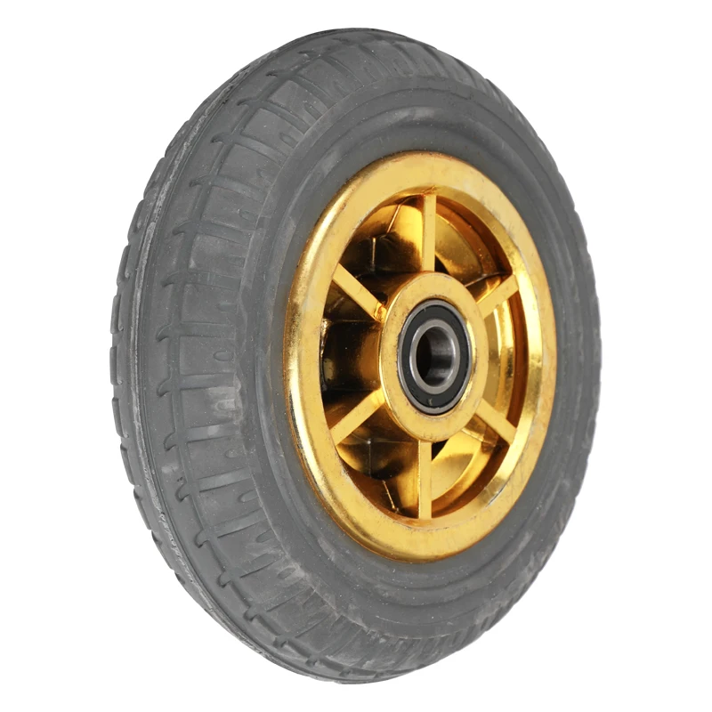 4 дюймовый мебельный ролик из твердой резины шин подшипник колеса тележки