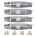 Светоотражающие лампы для горных велосипедов, предупреждающие ленты со стальным проводом в форме рыбы, светоотражающие клипсы для обод колеса велосипеда