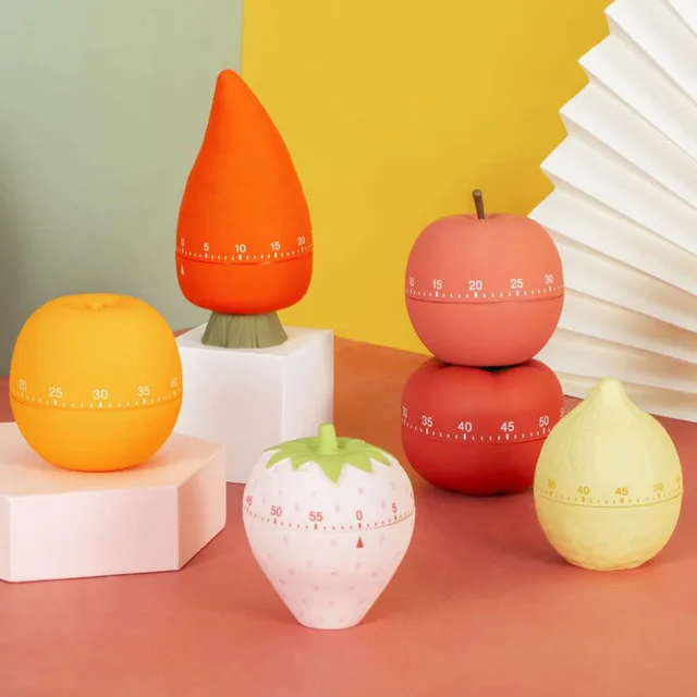 Творческий Nordic Стиль таймер Механическая Сигнализация часы без Батарея 60 минут