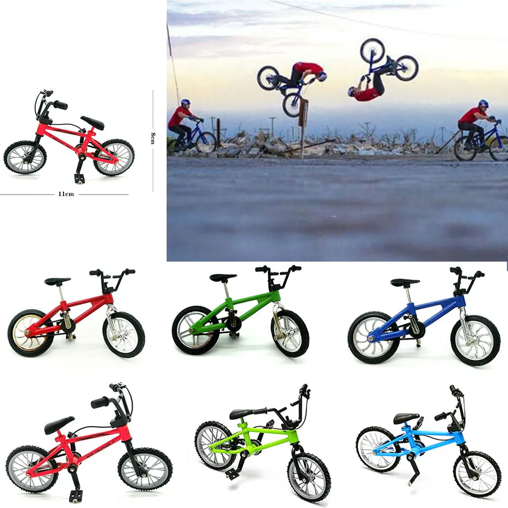 Мини велосипед два колеса пальчиковые игрушки Детский скутер для пальца гриф