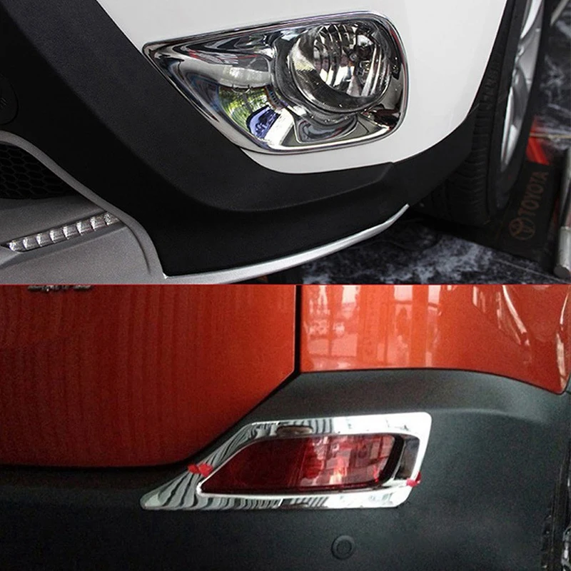 Для Toyota RAV4 для Previa RAV 4 2013 2014 2015 ABS хромированные передние и задние противотуманные