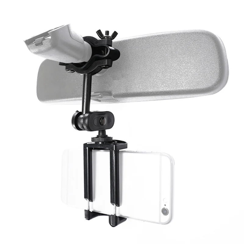 Автомобильный держатель для телефона на магните регулируемое зеркало заднего