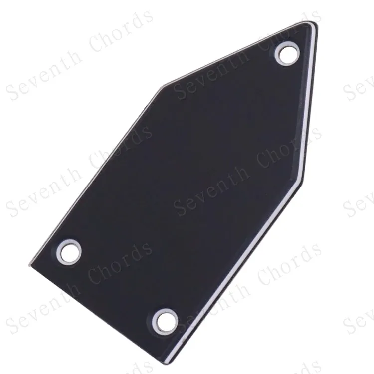 4 шт. пластиковые черные формы фермы стержень сменная пластина для бас гитары-HA1001
