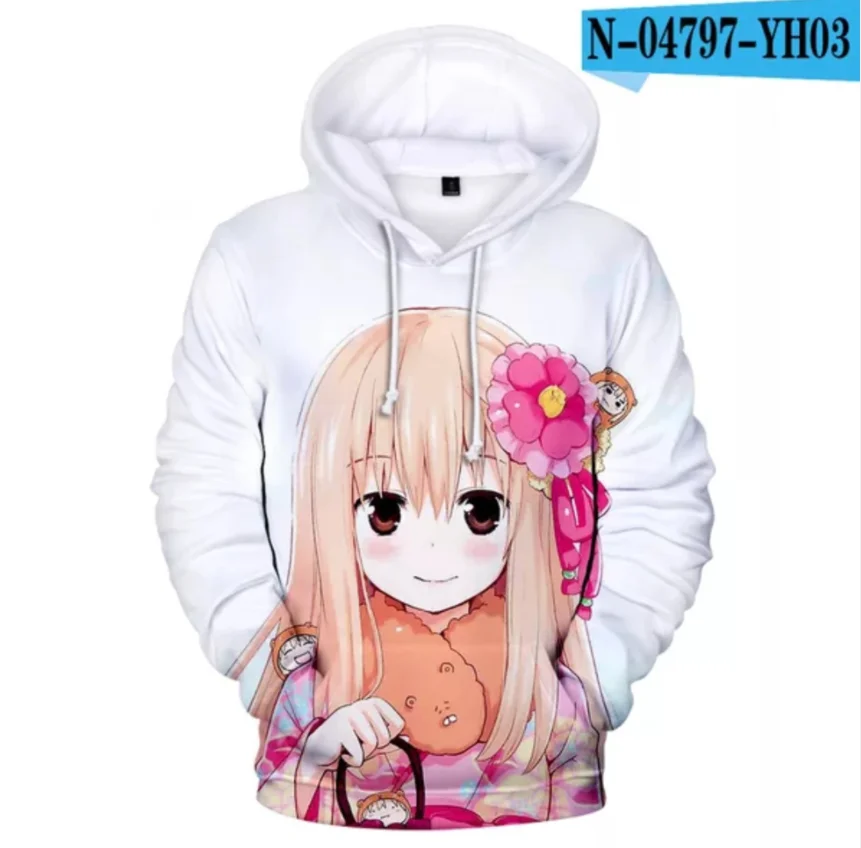 

Personality Himouto! Umaru-chan 3D Anime Hoodie Men/women Fashion Hoodies Boys/Girls Long Sleeve Sweatshirts kids Cartoon Tops