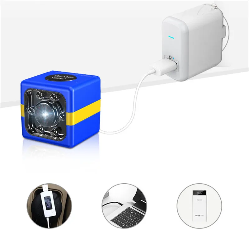 Мини-камера HD 1080P видеокамера ночного видения Автомобильный видеорегистратор