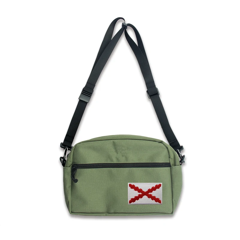 Оптовая продажа десять штук испанский национальный флаг Креста бордового цвета