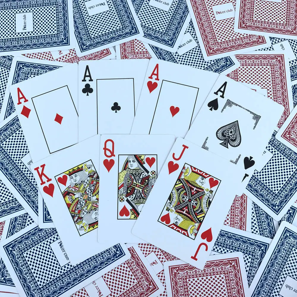 K8356 гладкие водонепроницаемые 10 компл./лот Baccarat Texas Hold'em пластиковые игральные карты ПВХ покер клуб карты; настольные игры 2,48*3,46 дюймов