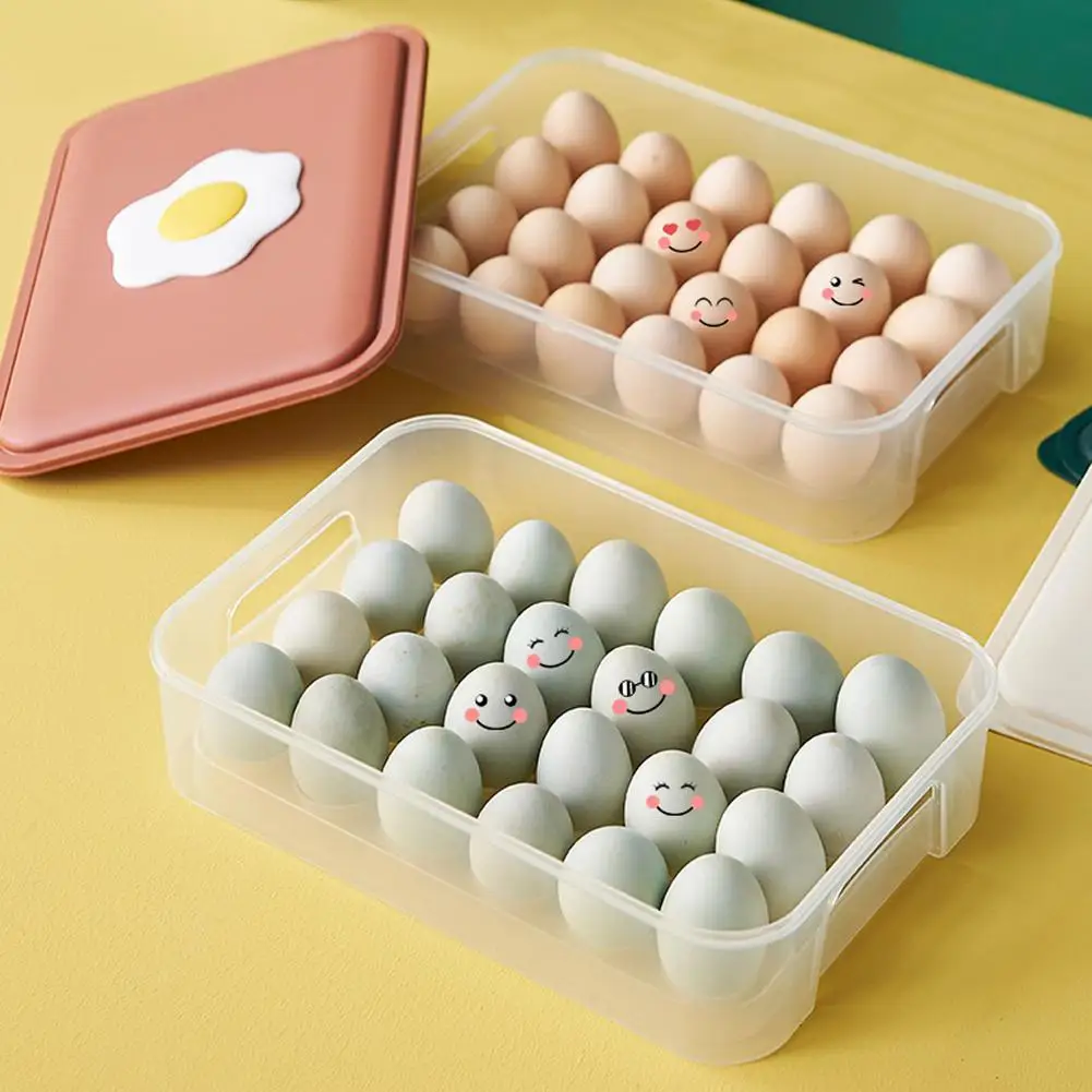 Контейнер для хранения яиц в скандинавском стиле вместительный чехол свежего