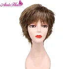 Парик женский короткий из синтетических волос, с эффектом деграде