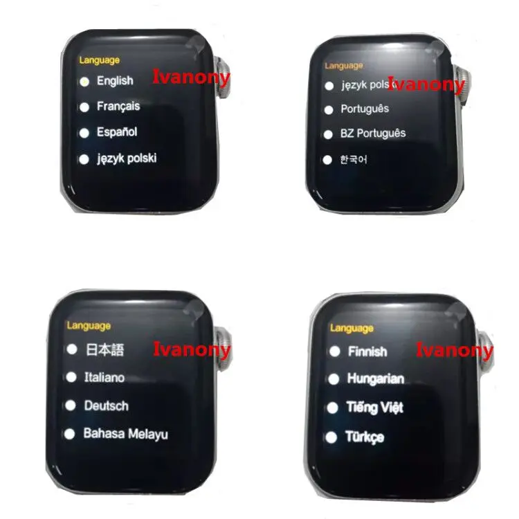 Часы SmartWatch IWO 13 Series 5 IWO13 умные часы 40 мм 44 мм для Apple IOS Android телефон SIRI сердечный ритм ЭКГ музыкальный плеер PK IWO 11 8