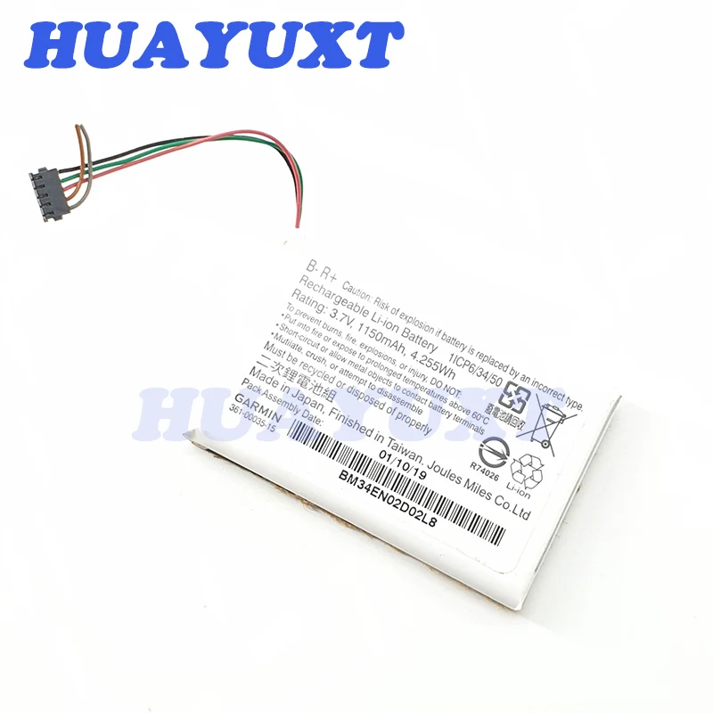 Оригинальный аккумулятор для Garmin 361 00035 15 3 7 V 1150mah 4.255wh replair запасные