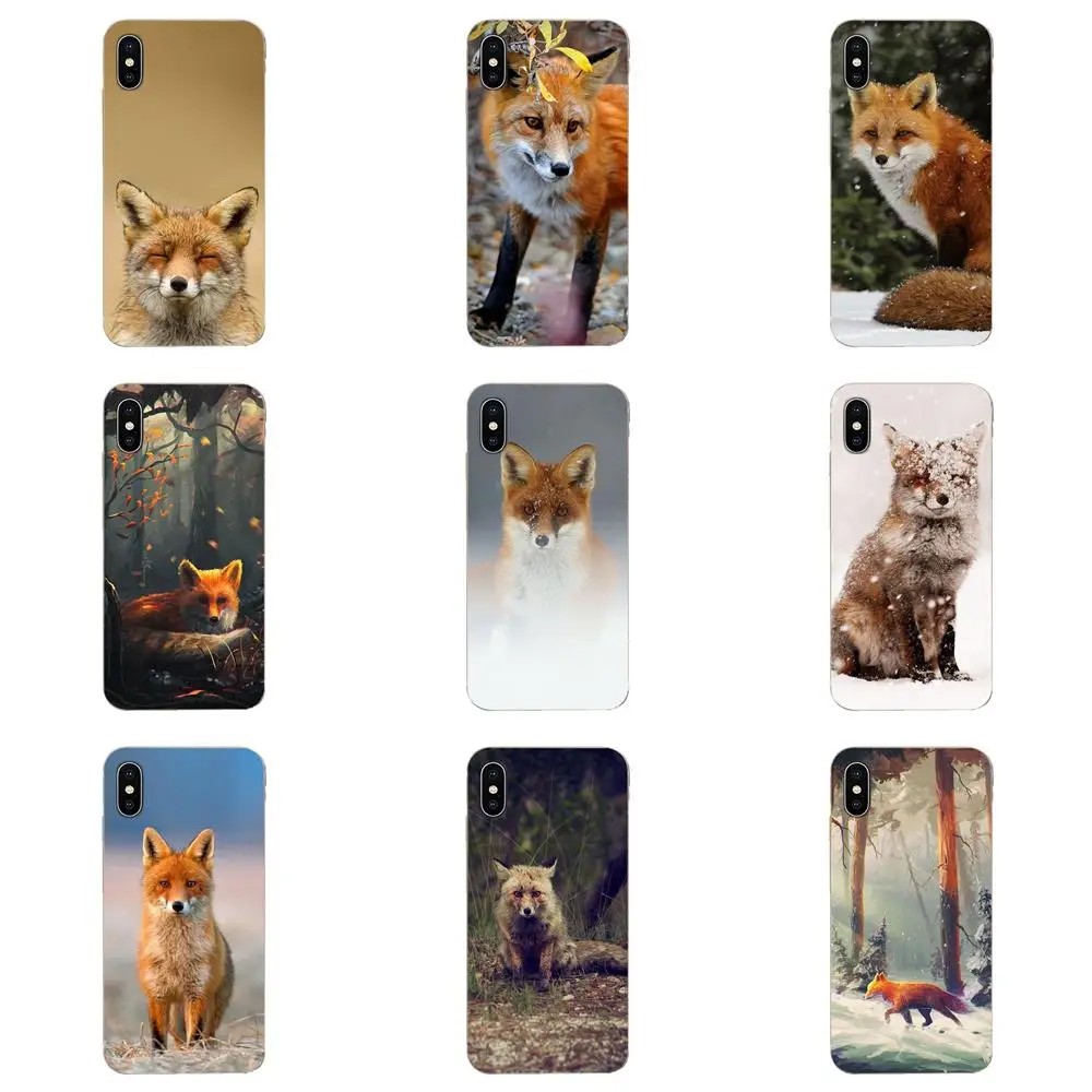 Мягкий чехол для Huawei Mate 30 Pro Lite 20s NOVA 6 SE 5 P40 p30 lite Honor V30 20 Pro Animal Fox