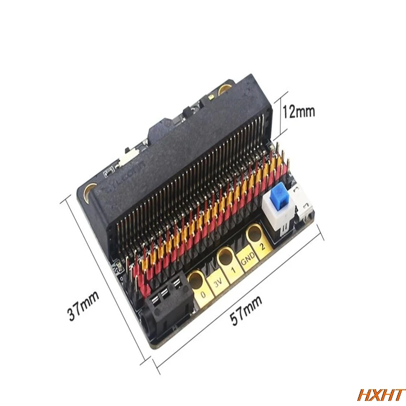 Плата расширения Microbit IO BIT V2.0 micro:bit горизонтальная плата адаптера начального