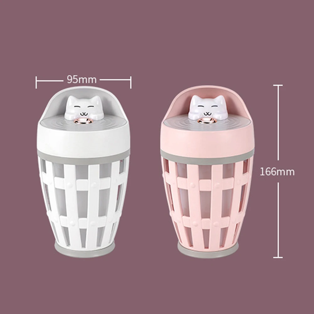 

Electric Air Humidifier Household Bedroom 260ml Happy Cat Humidifier USB Plug-In Office Spray Automobile Mini Diffuser Sprayer
