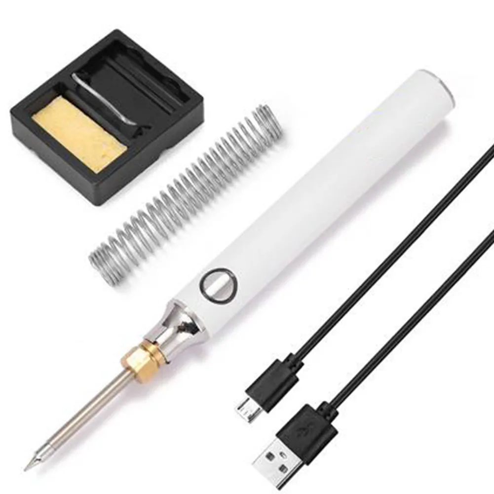 

Портативный электрический USB-паяльник 5V8W с наконечником для пайки, сварочный аппарат для переделки, нагревательный элемент, инструмент для ...